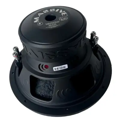 Massive Audio GTX122H - 12" 800 Watts RMS Dual 2 Ohm Subwoofer
