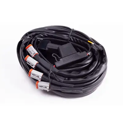 Baja Designs Baja Designs 64-0325-UP LP9, LP6, LP4 / UpfitterWiring Harness - 4 Light Max