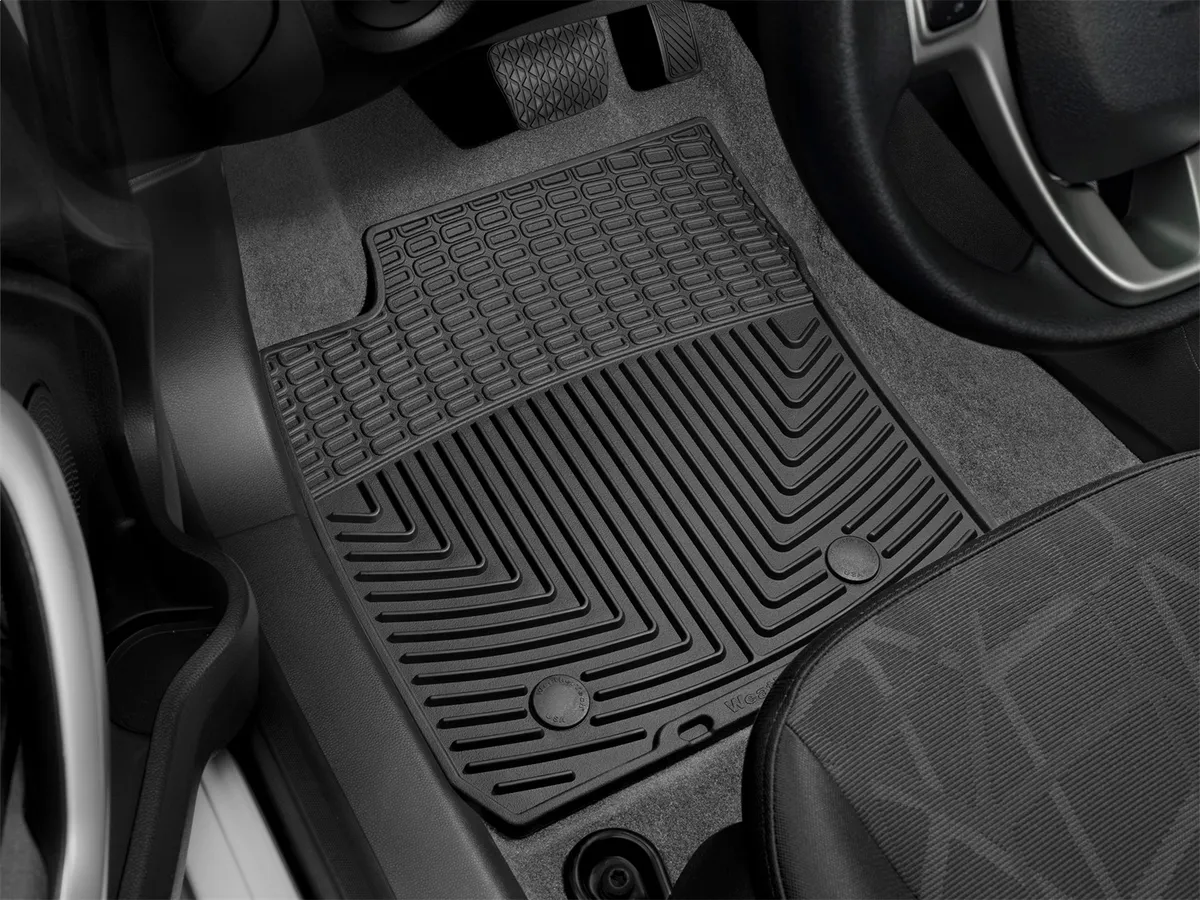 Weathertech 2011 + Ford Fiesta Front Rubber Mats Black
