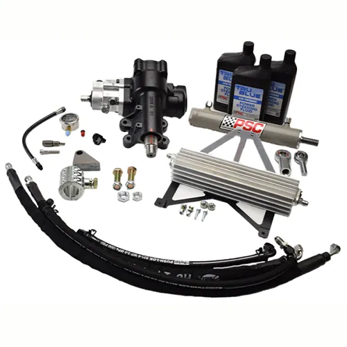 PSC Motor Sports Cylinder Assist Steering Kit weld-on 7.5 afm axle no tie rod clamp Gladiator JTWrangler EHPS