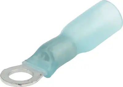 Allstar Performance Ring Terminal #10 Hole Heat Shrink 16-14 10pk