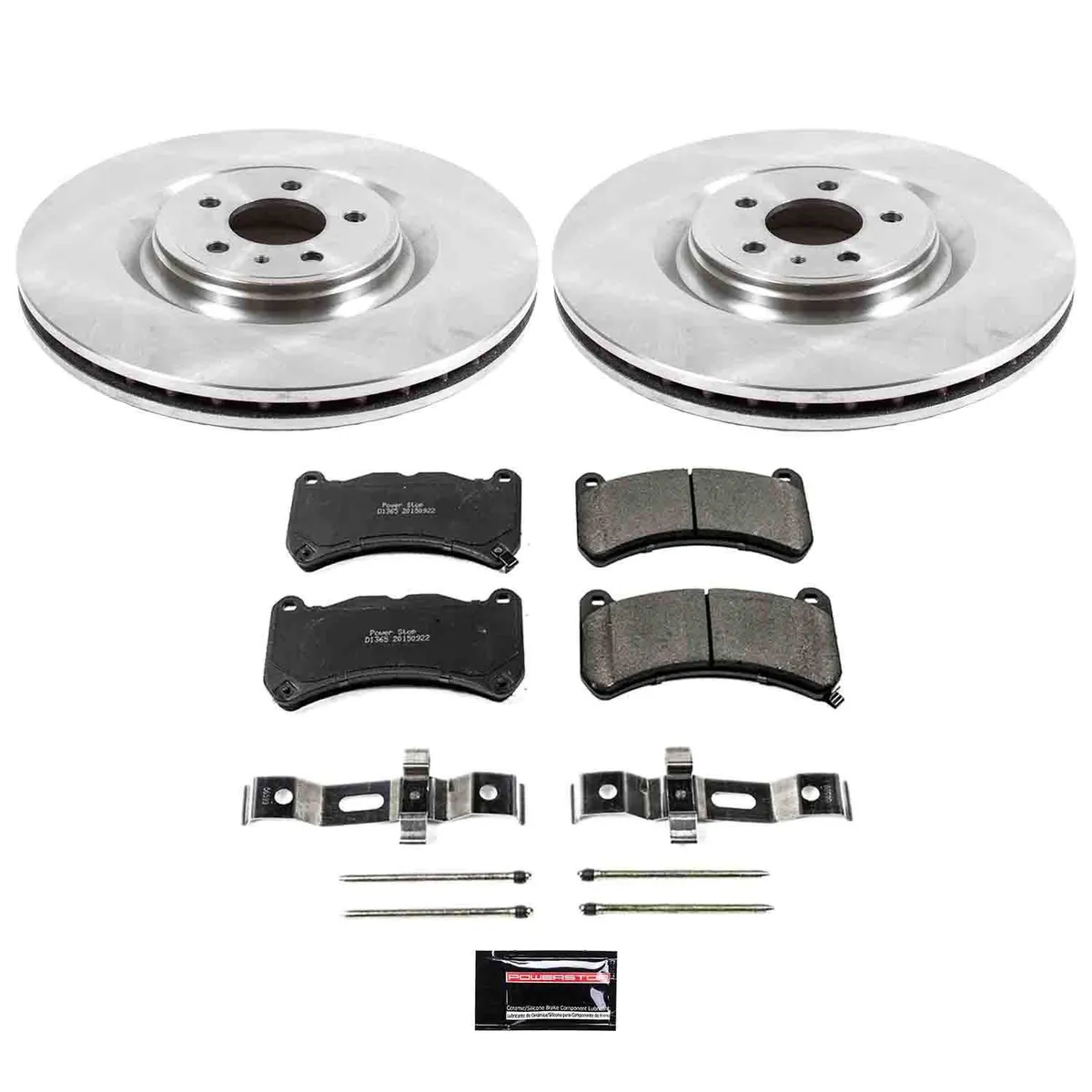 Z17 Direct Replacement Kit: Rotors; Ceramic Pads W/Hardware product image