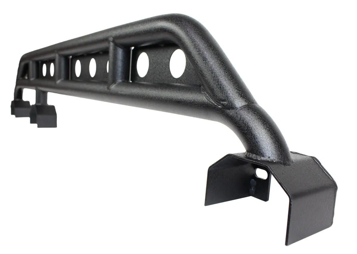 Jeep Wrangler Side Steps 07-18 Wrangler JK 4 Door Steel Black Textured Powdercoat Fishbone Offroad product image