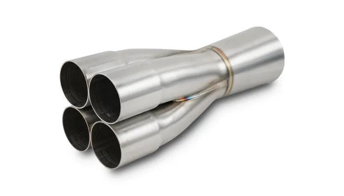 Vibrant Performance - 10302 - 4-1 Merge Collector, 1.75 in. Inlet I.D.; Merge - 2.5 in.; Outlet O.D. - 3 in. product image