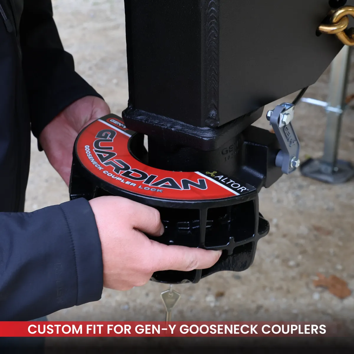 GEN-Y Hitch - Guardian Icon Trailer Coupler Lock - GH-105700 product image