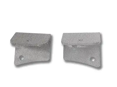 Steinjager Exterior Accessories 1997-2006 Light Mounts Lower Windshield Gray Hammertone