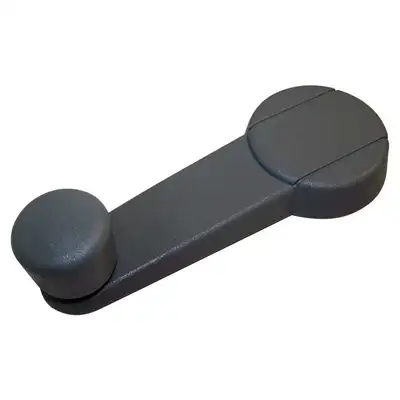Crown Automotive Jeep Replacement Crown Automotive Jeep Replacement 5AB84JS1 Dk. Gray Window Handle for 84-96 XJ Cherokee, MJ Comanche, 93-96 ZJ Gr.Cherokee