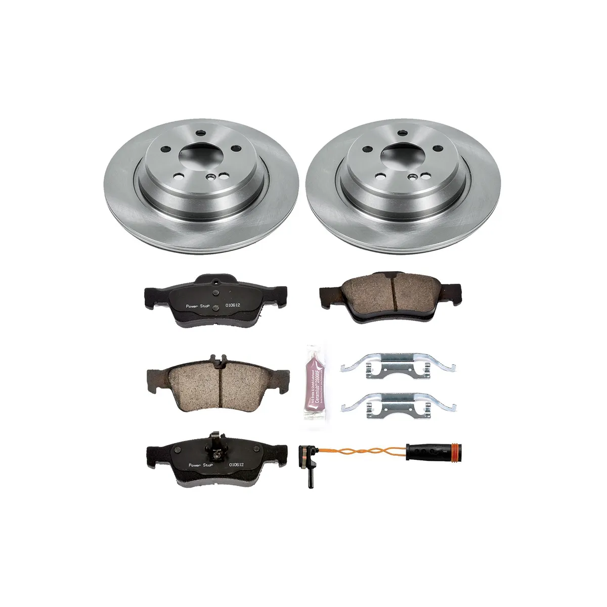 Z17 Direct Replacement Kit: Rotors; Ceramic Pads W/Hardware; Pad Sensors product image