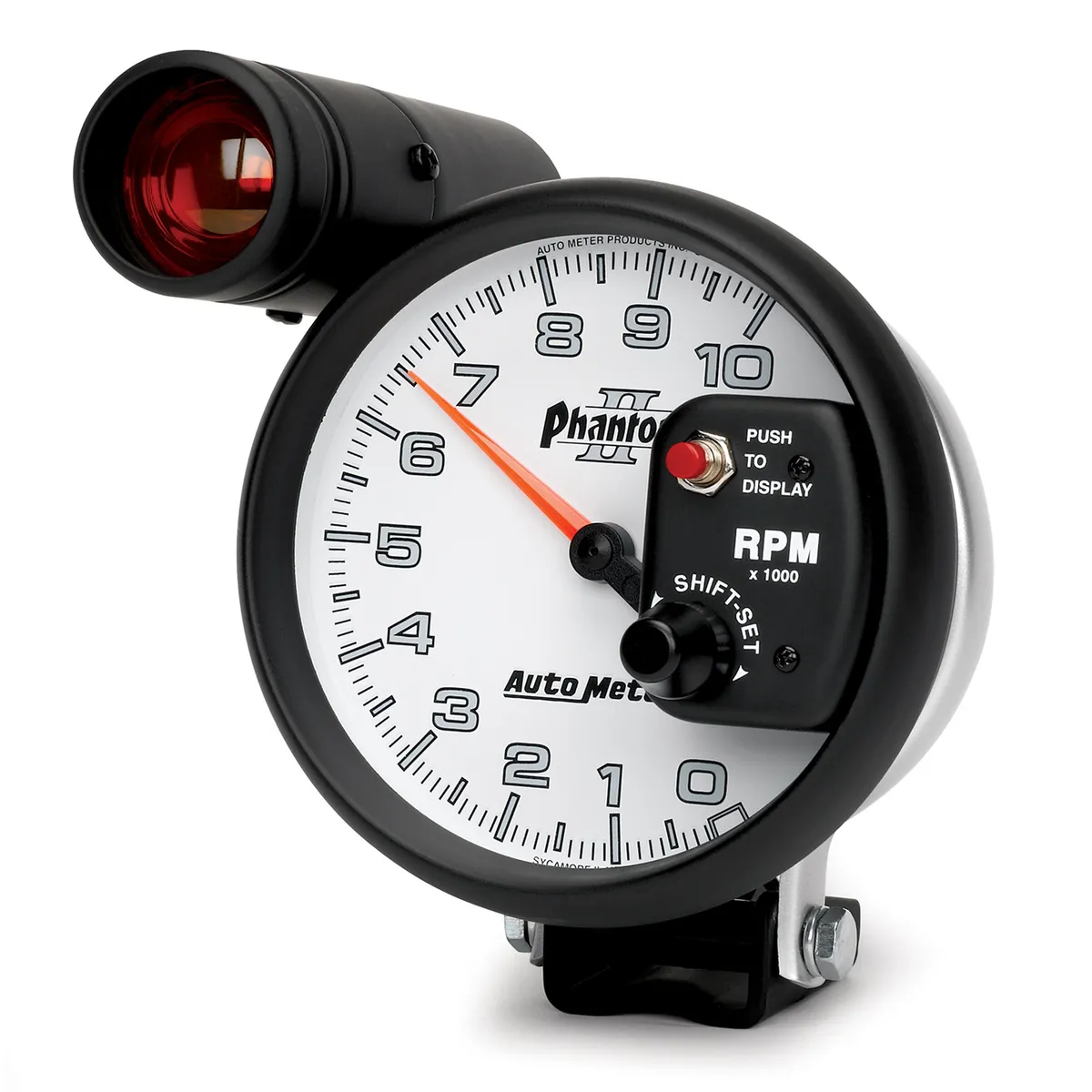 Gauge, Tachometer, 5", 10k RPM, Pedestal w/ ext. Shift-Lite, Phantom II product image