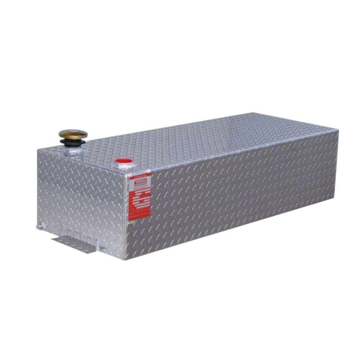 DOT Approved 42 Gal Diamond Plate Alum Rectangle Refueling Tank product image