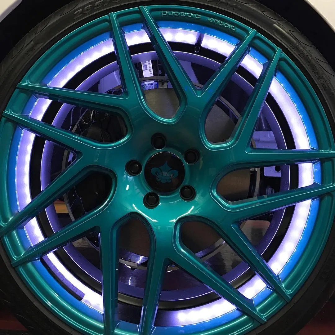 Oracle Lighting LED Illuminated Wheel Rings - Single / Double Row LED product image