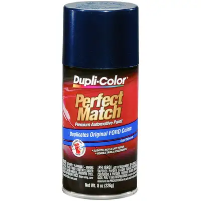 Dupli-Color Ford Exactmatch Automotive Paint; Twilight Blue Metallic; 8 Oz. Aerosol