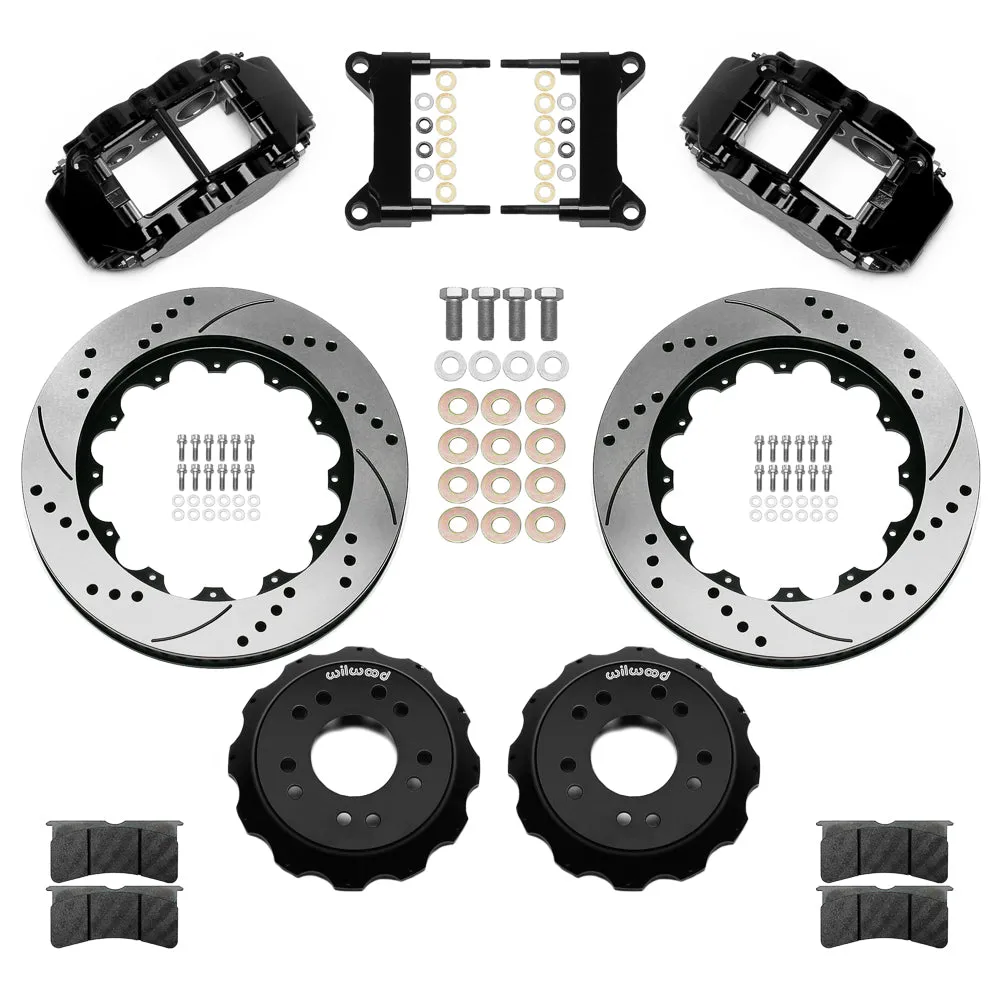 1963 - 1987 Chevrolet, GMC Forged Narrow Superlite 6R Big Brake Front Brake Kit (Hat) - 140-15304 product image