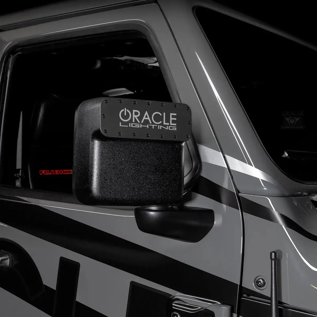 Oracle Lighting Magnetic Light Bar Cover For LED Side Mirrors -Pair - Bronco 2021+ product image