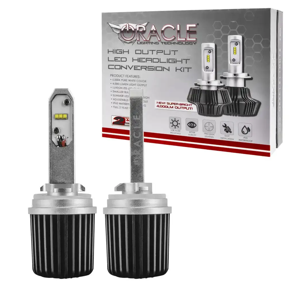 ORACLE Lighting 880/881/H27 - 4,000+ Lumen LED Light Bulb Conversion Kit (Low Beam) product image