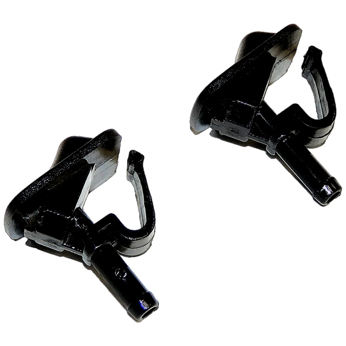 Crown Automotive Jeep Replacement 55156728K Front Windshield Washer Nozzle Set for Jeep 2001-2012 TJ, JK Wrangler, L and R product image