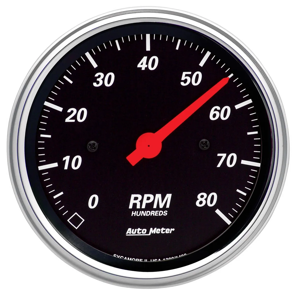 Gauge, Tachometer, 3 3/8", 8k RPM, In-Dash, Designer Black product image