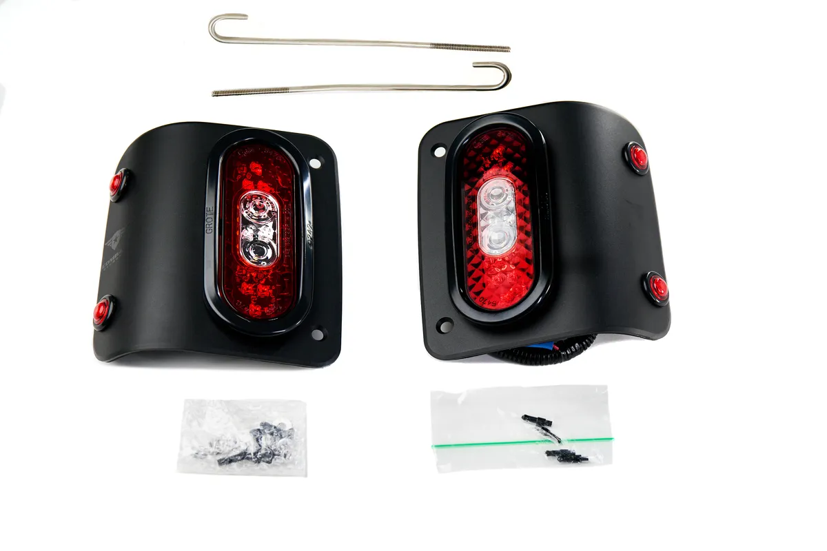 18c Wrangler Jl/Jlu Tail Gunner LED Tail Lights Black product image