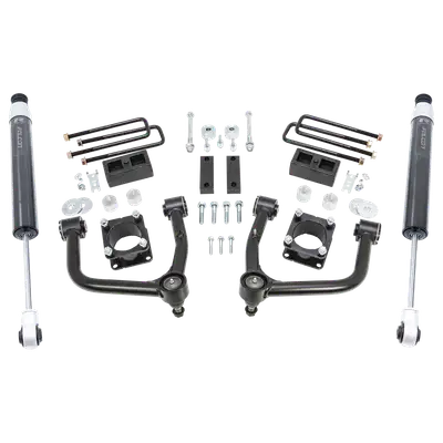 ReadyLift 4.0ft. SST Lift Kit Front with 2ft. Rear with Upper Control Arms and Falcon 1.1 Monotube Shocks