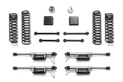 Fabtech 20c Jeep JT 4WD Diesel 3in Sport II Lift Kit W/Dirt Logic 2.25 Resi Shocks