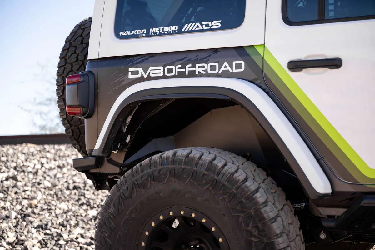 DV8 2018-2025 Jeep Wrangler JL | Rear Inner Fenders product image