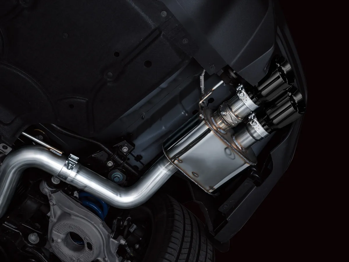 AWE SwitchPath™ Exhaust for S650 Ford Mustang GT Fastback - Quad Chrome Silver Tips product image