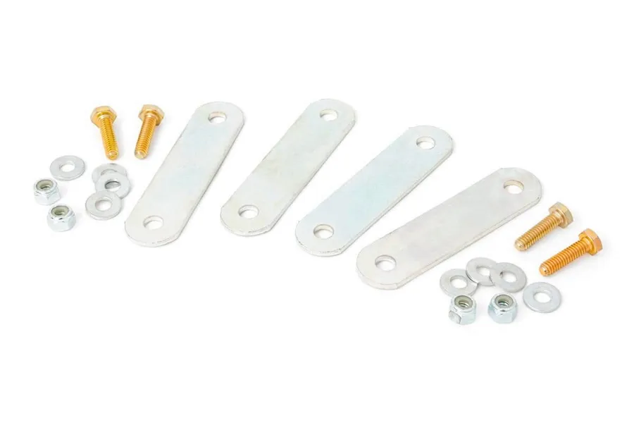 Rough Country Rough Country Front and Rear Brake Line Relocation Brackets - JK