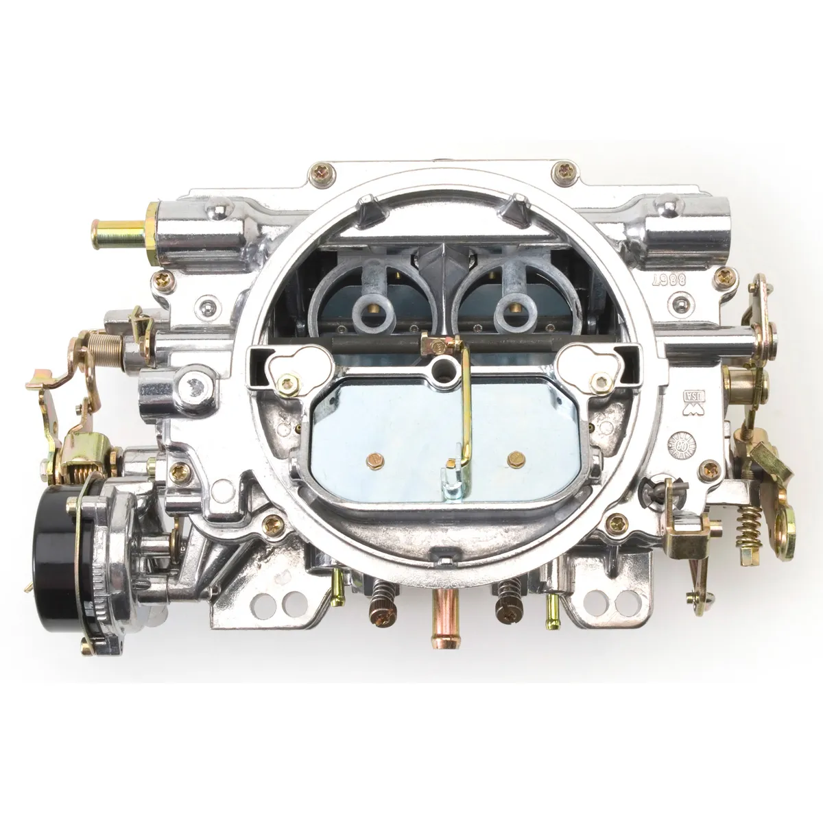 Edelbrock 9906 Reman Performer Series 600 CFM Carburetor with Electric Choke in Satin (non-EGR) product image