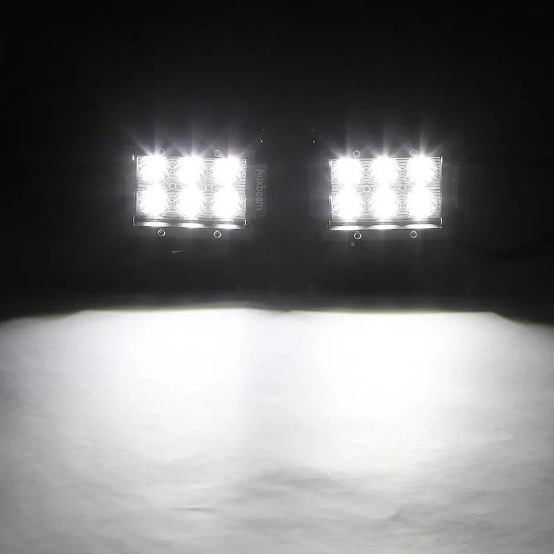 "52"" Light Bar & 2 Pods work lights & All Brackets Kit for 2007-2018 Jeep Wrangler JK" product image