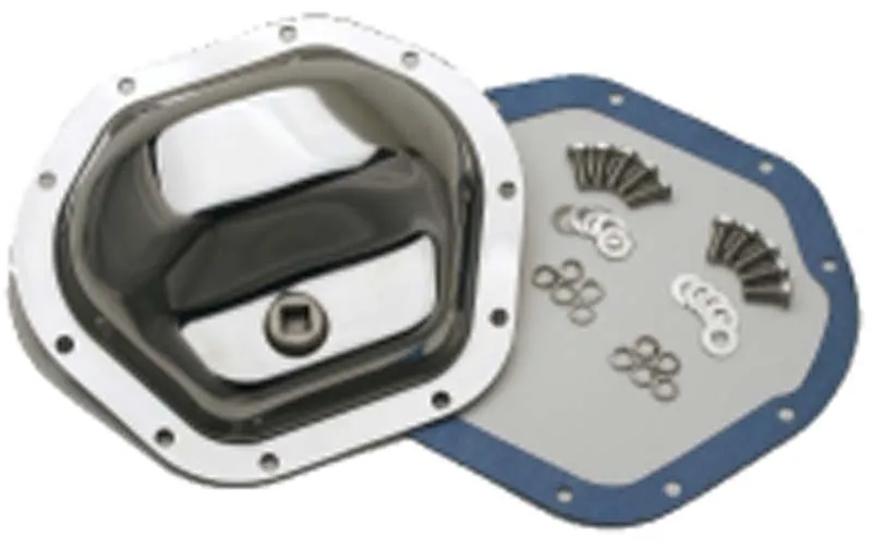 Jeep TJ Front and Rear Differential Cover 97-06 Wrangler TJ Polished Silver Kentrol product image