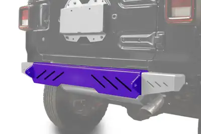 Steinjager Bumpers 2018 to Present Rear Cap Style Sinbad Purple