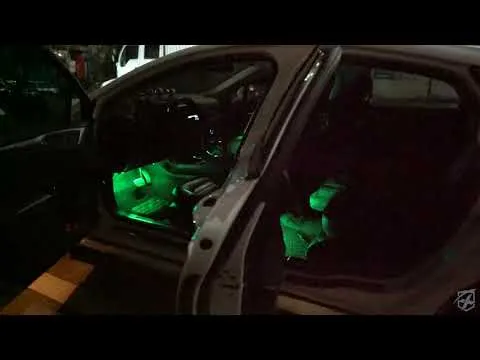 RGB LED Interior USB Car Light Set 4pc | Celestial Series product image