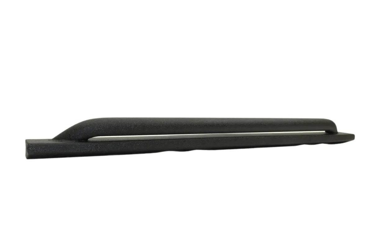Jeep JK Rock Slider 07-18 Wrangler JK 4 Door Rubicon Steel Black Textured Powdercoat Fishbone Offroad product image