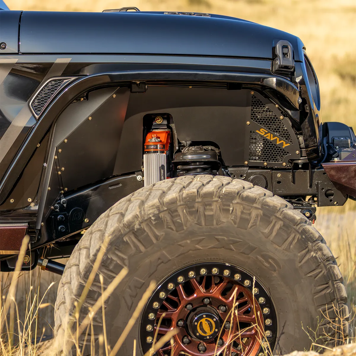 18c Wrangler/20c Gladiator Front Inner Fender Liner Raw product image
