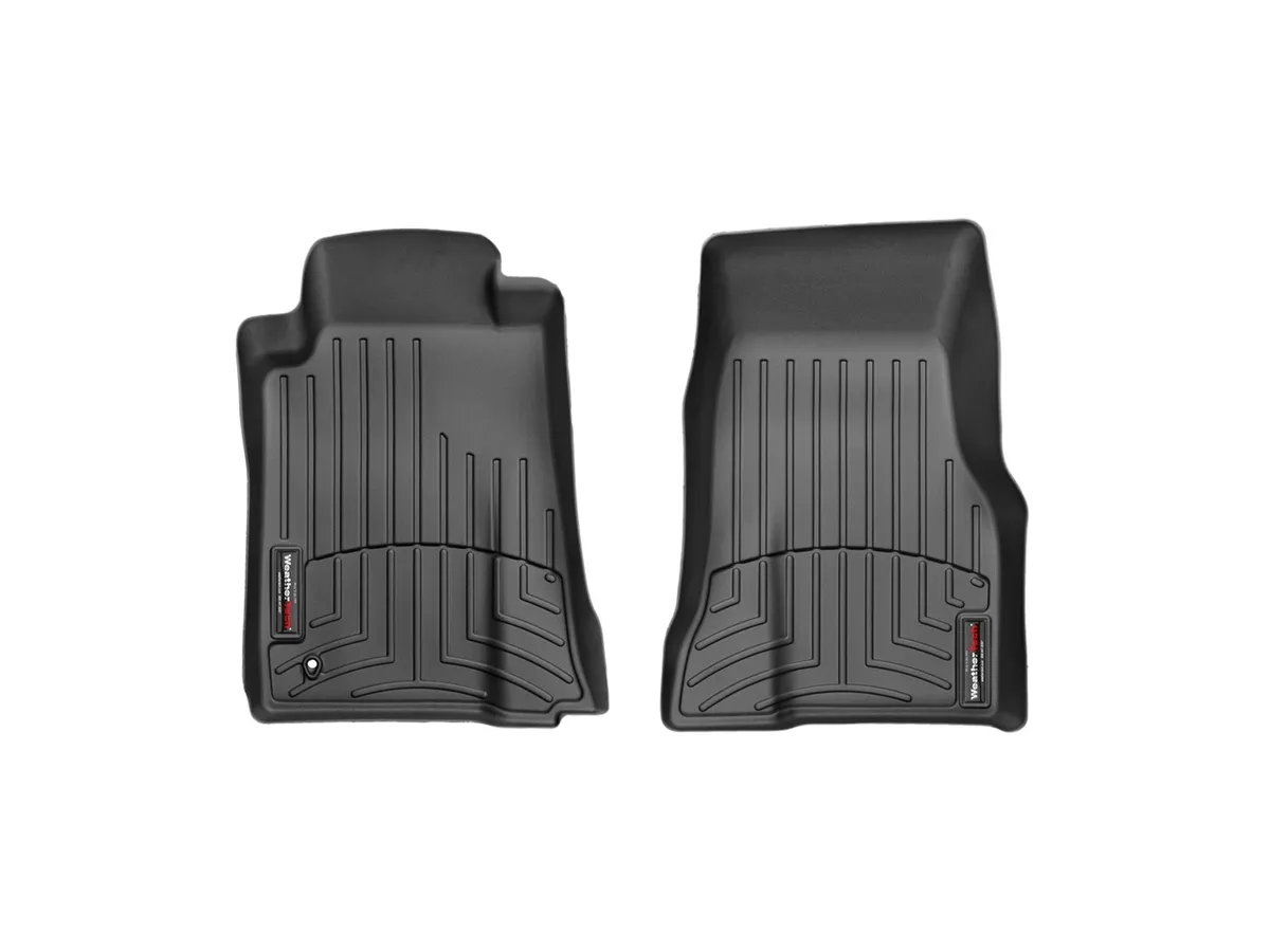 2005 - 2009 Ford Mustang Black Front FloorLiner Fit models with 1 retention device on the driver's side product image