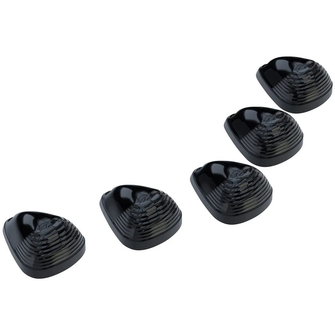 Ford 99-16 Superduty 5-Piece Set Smoked Lens with White and Amber Strobe LEDs and White or Amber Running Light LEDs - product image