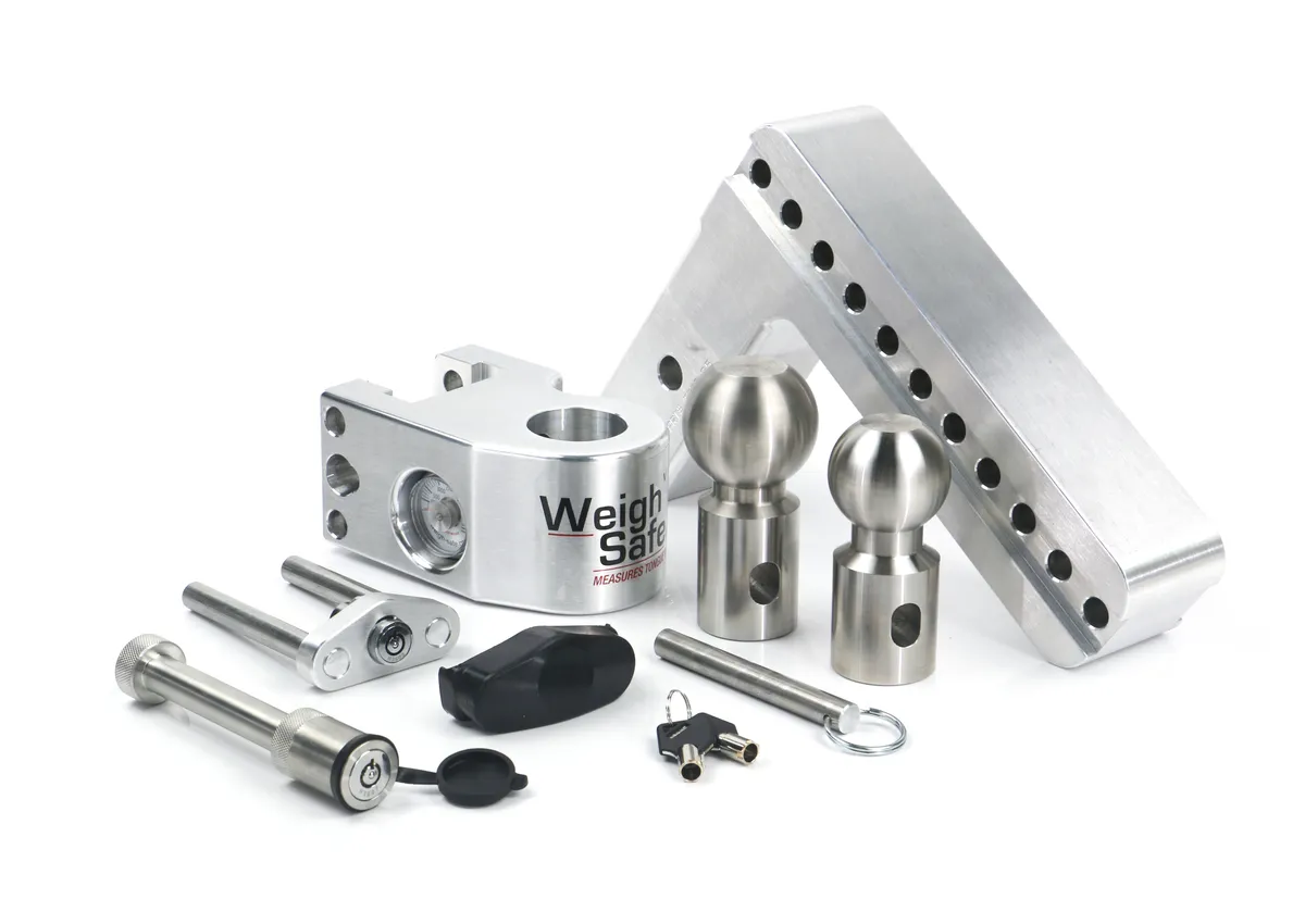 8in Drop Hitch With 2.5in Shank (10k/18.5k Gross Tongue Weight Rating) With Ws05keyed Alike product image