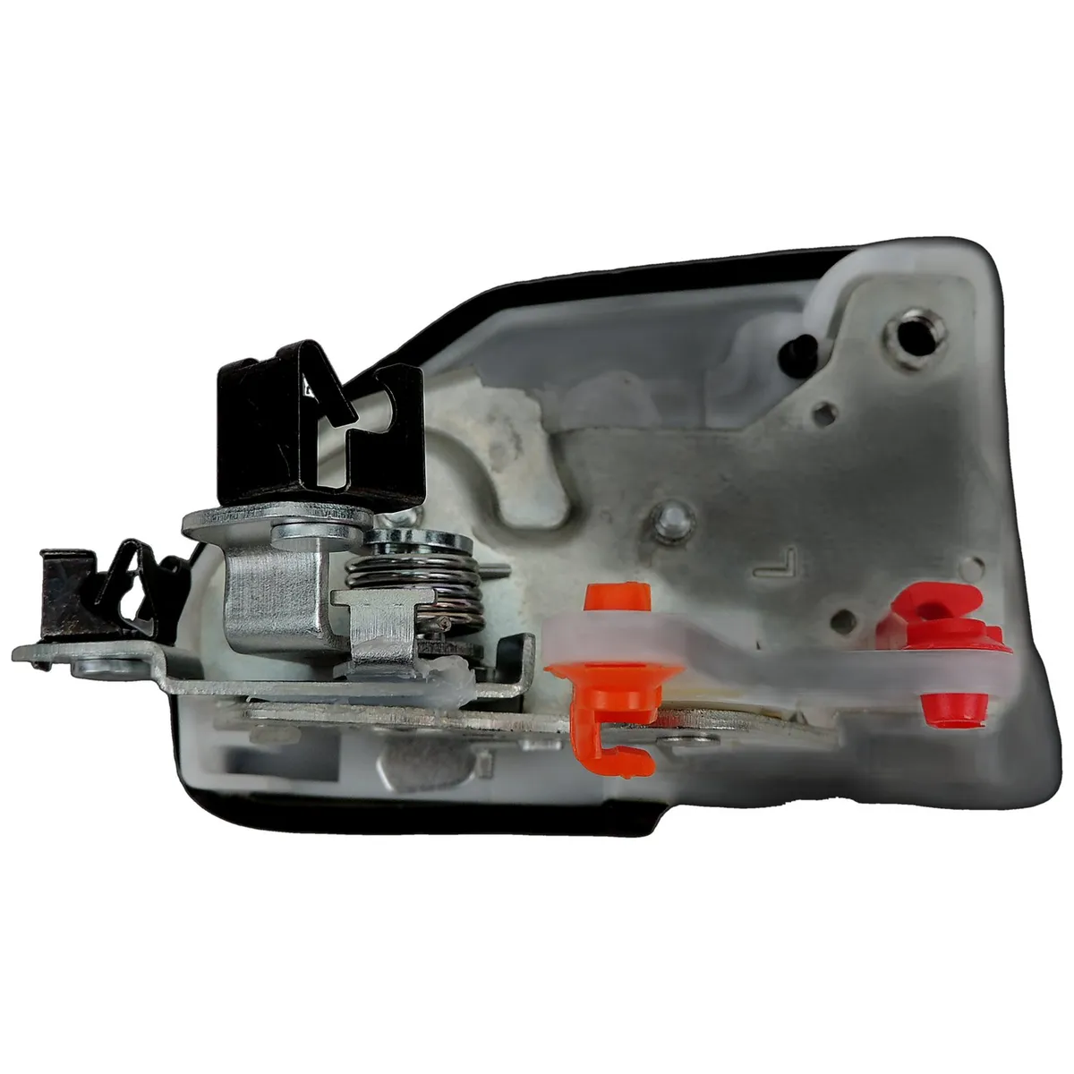 Door Latch; Steel; Plastic; Left; w/ Full Steel Doors [Until 12/19/02]; product image