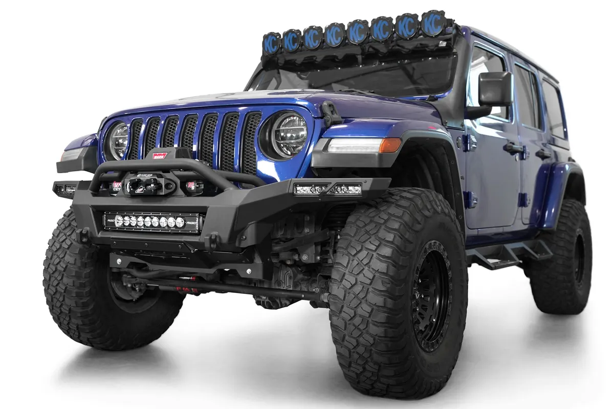 18c Wrangler Phantom Winch Front Bumper product image