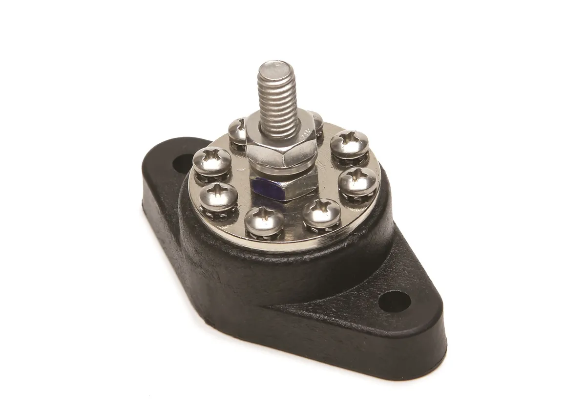 Painless Distribution Block Blk 5/16 product image