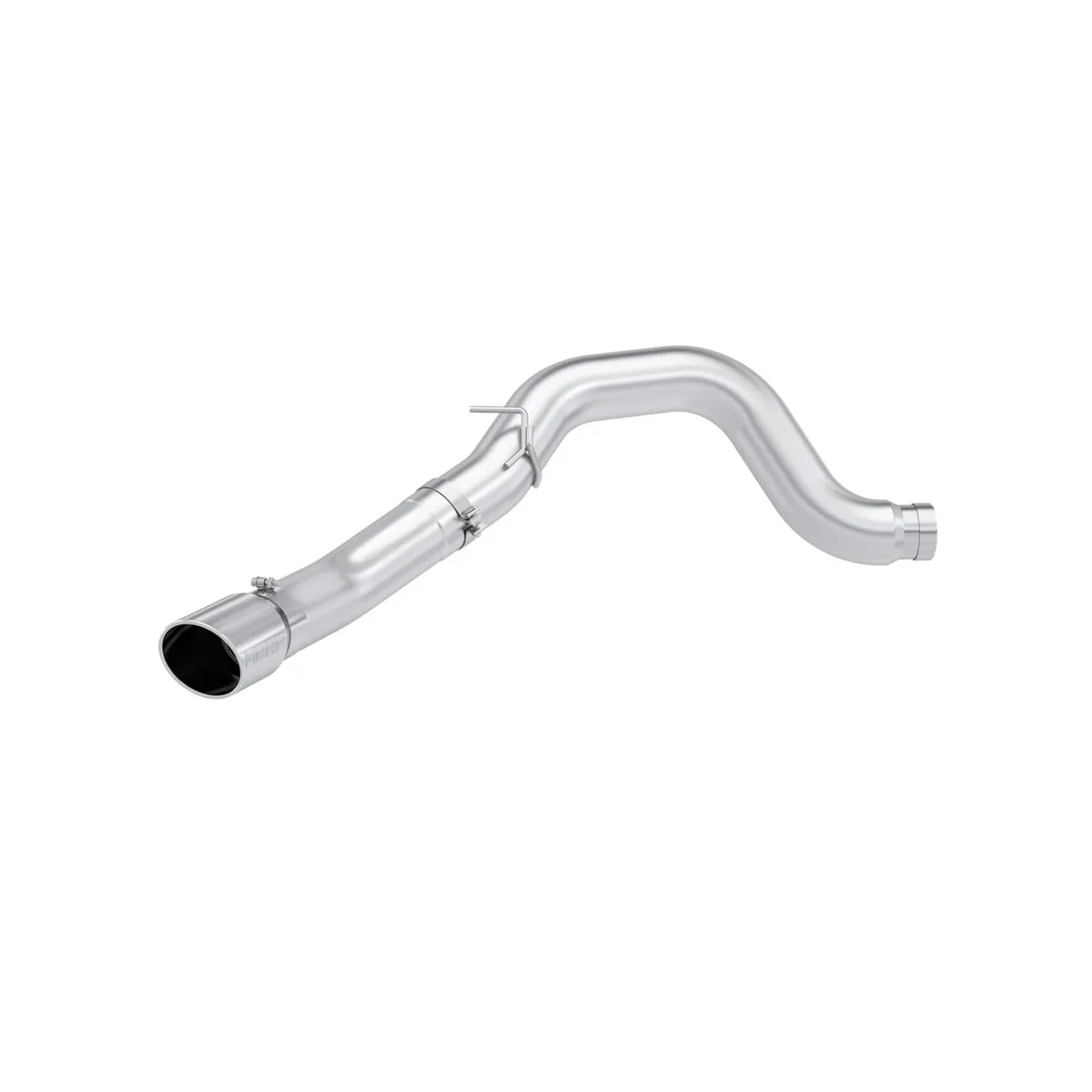 Armor Lite Filter Back Exhaust System; 5 in.; Incl. Tailpipe/Clamp/6 in. Outlet Diameter Tip; Single Side Exit; Aluminized; product image