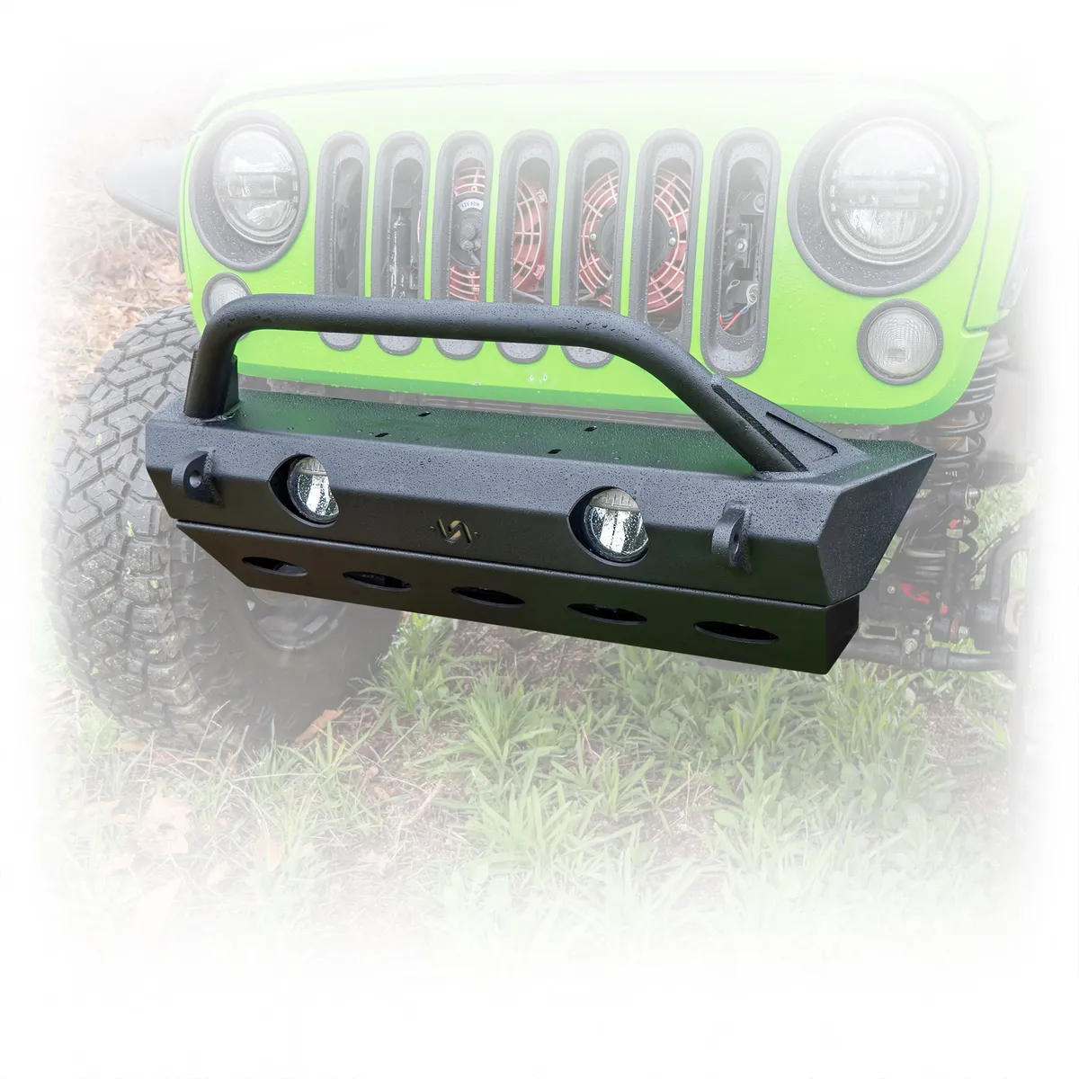 Jeep JK/JL/JT Front Bumper with Full Skid Plate | 2007–2025 product image