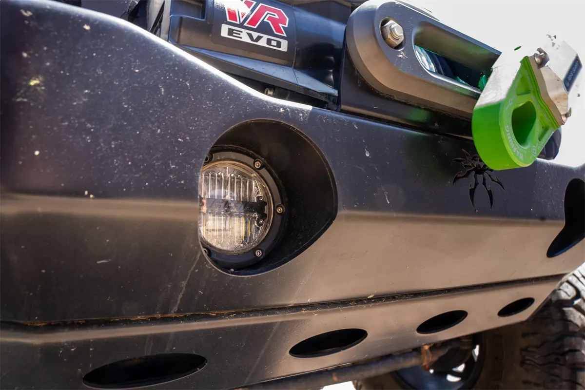 Rigid 360-Series 4 Inch Round LED Off-Road Spot Beam Pattern For Moderate Speed (20-50 Mph) And Rgbw Backlight Pair product image