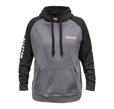 Allstar Performance Allstar Hooded Sweatshirt Lg Silver/Blk