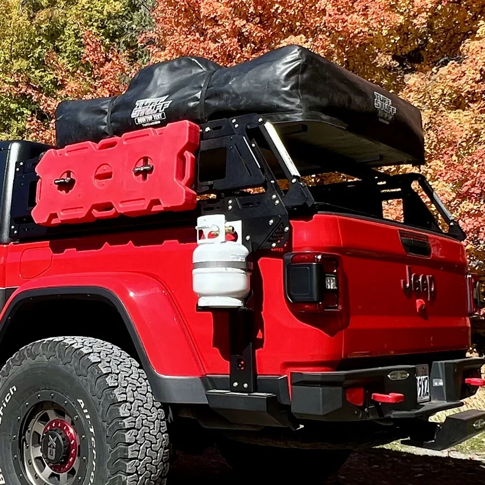 2020-2023 Jeep Gladiator Overland Deluxe Rack Kit Rock Slide Engineering product image