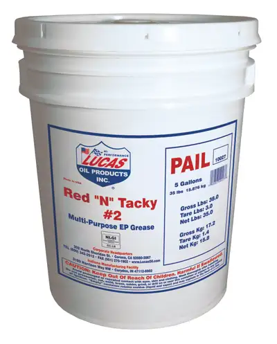 Lucas Oil Products Lucas Oil Products 10027 Red N Tacky Grease NLGI#2