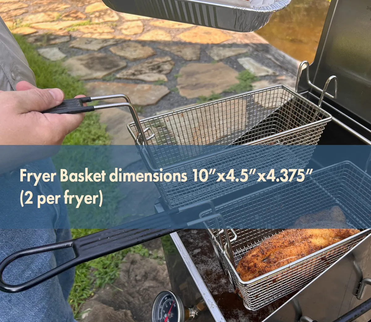 4-gal Stainless Bayou® Fryer product image