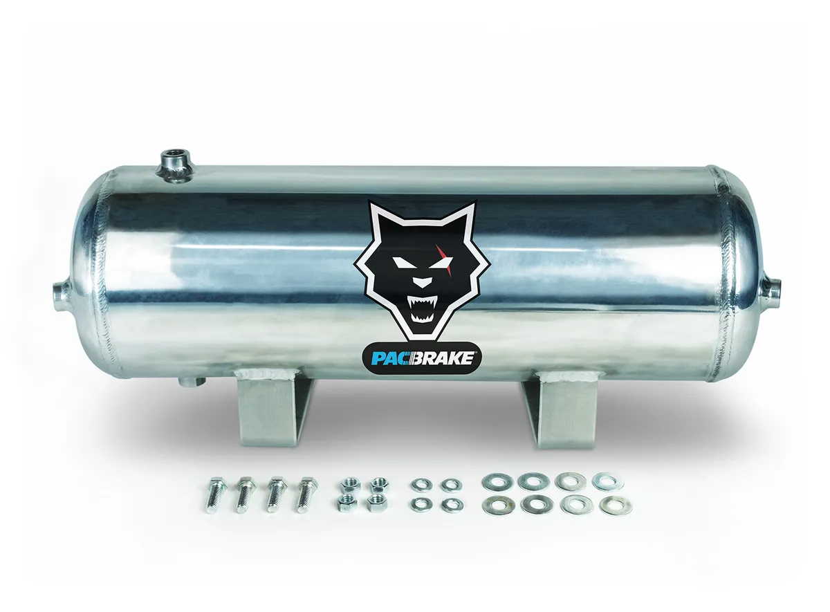 2 12 Gallon Aluminum Basic Air Tank Kit Tank and Hardware Only Pacbrake product image