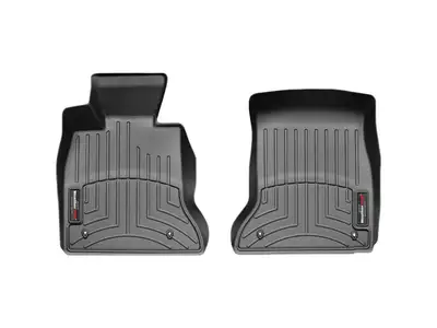 Weathertech 2011 + BMW 5-Series Black Front FloorLiner Fits rear wheel drive sedan and sportwagon Does not fit manual transmission / 2011 + BMW 5-Series Black Front FloorLiner Fits rear wheel drive sedan and sportwagon Does not fit manual transmission