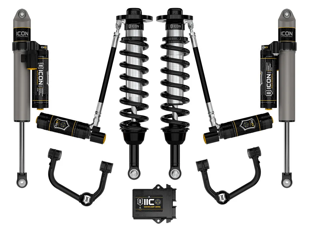 ICON 2021-2025 Ford F-150 4WD, 2.75-3.5" Lift, Stage 5 Suspension System, Tubular product image